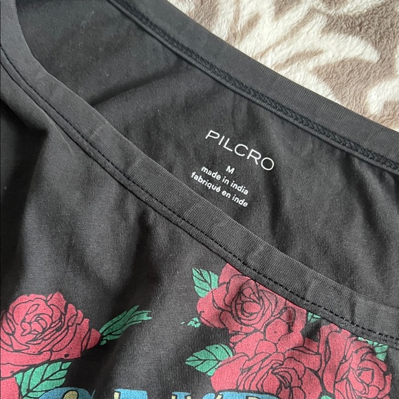 Anthropologie Pilcro Gun’s N’ Roses Graphic Tee - Picture 5 of 5